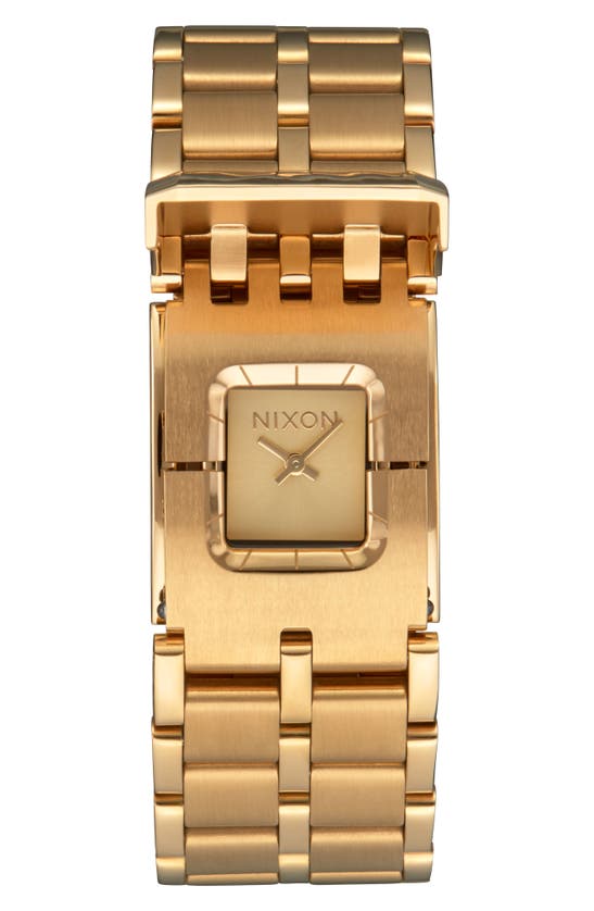 Nixon Confidante Bracelet Watch, 23mm In All Gold