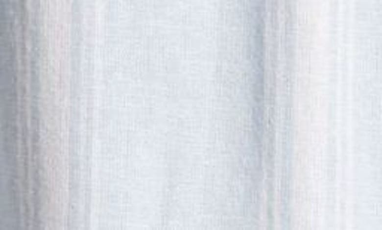 Shop Caslon (r) Stripe Drawstring Wide Leg Linen Blend Pants In Blue Skyway Bon Stripe