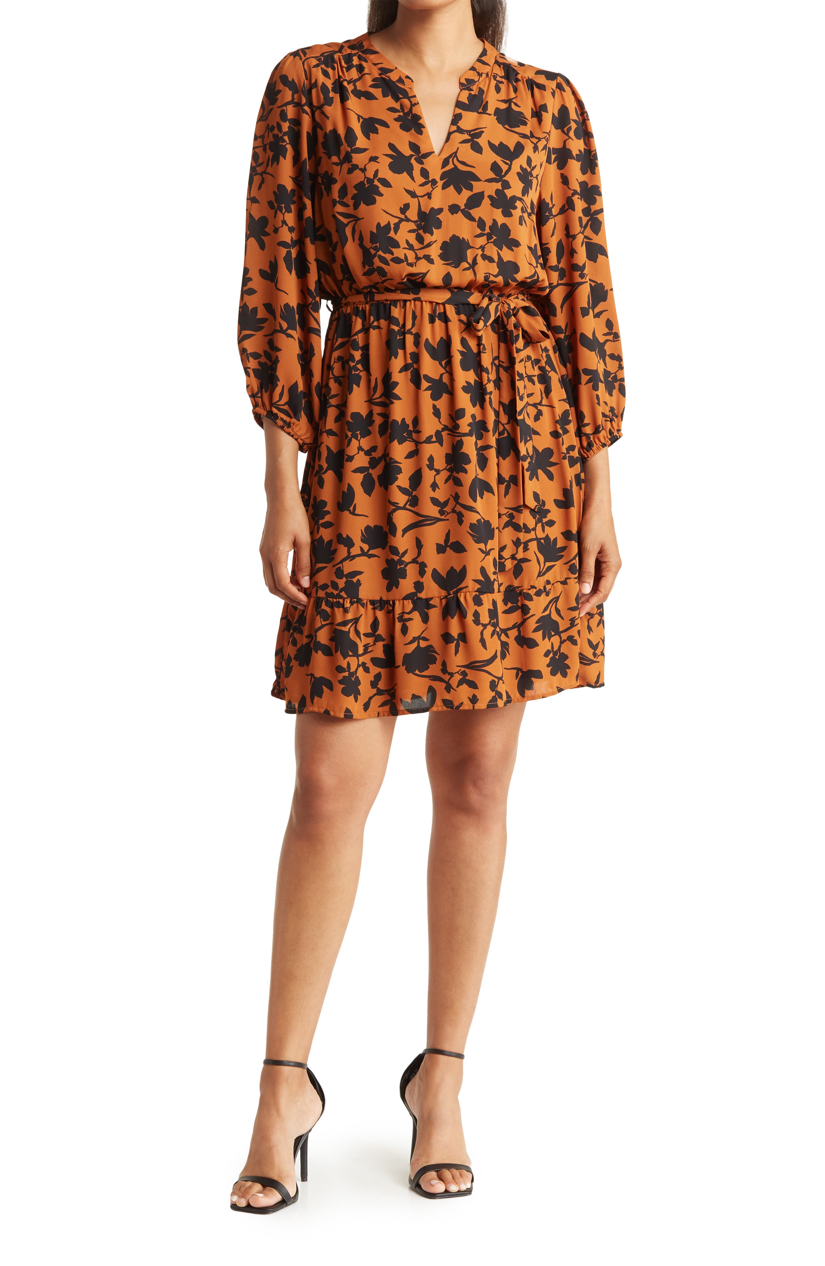 Brown Floral Dresses | Nordstrom Rack
