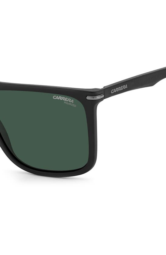 Shop Carrera Eyewear Gradient Oversize Rectangular Sunglasses In Black