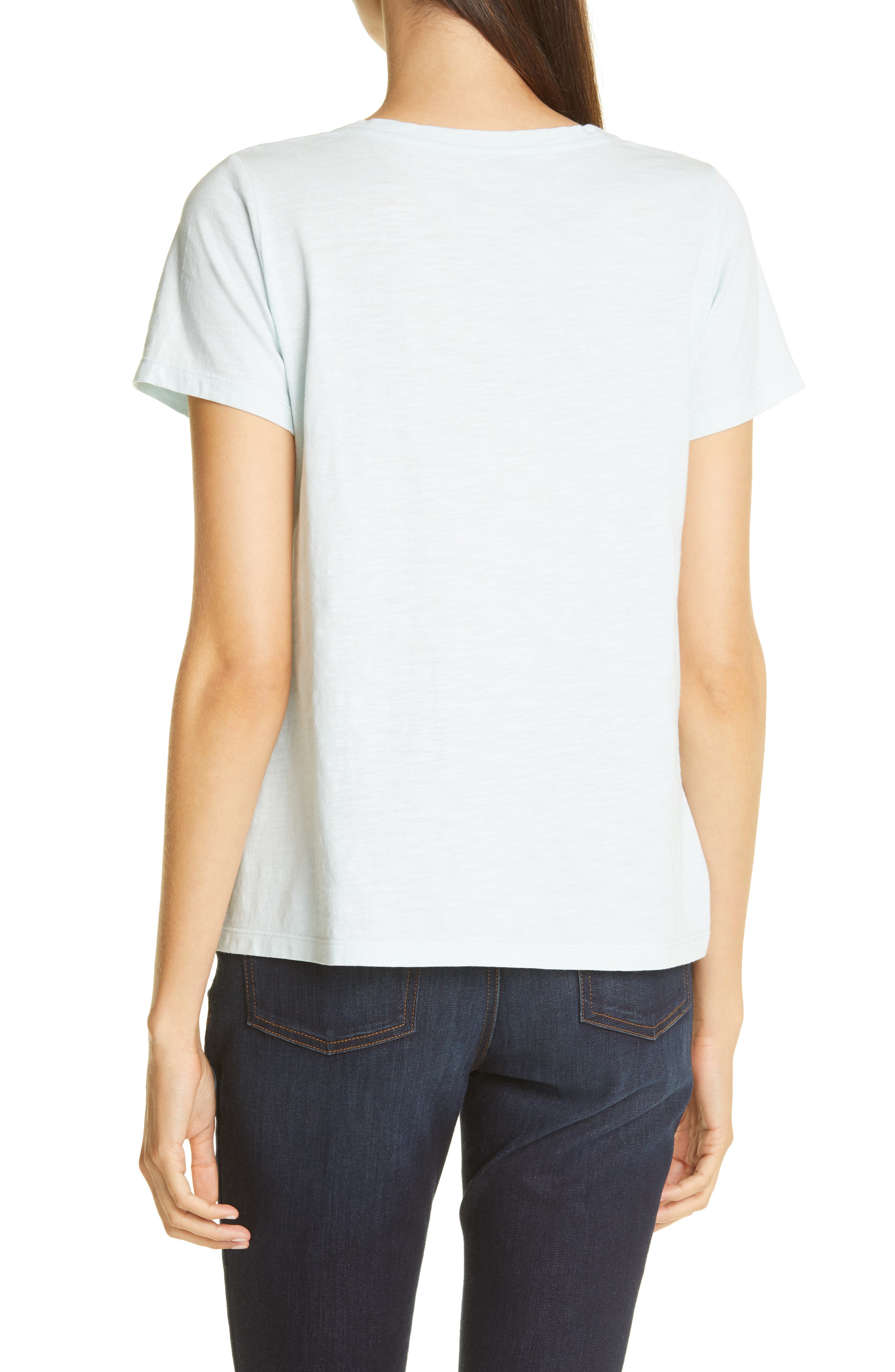 eileen fisher white tee shirt