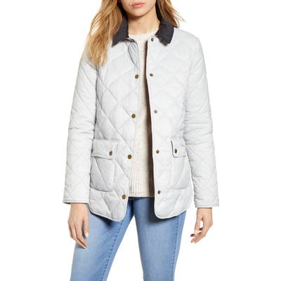 Barbour Oakland Quilted Jacket, US / 16 UK - White