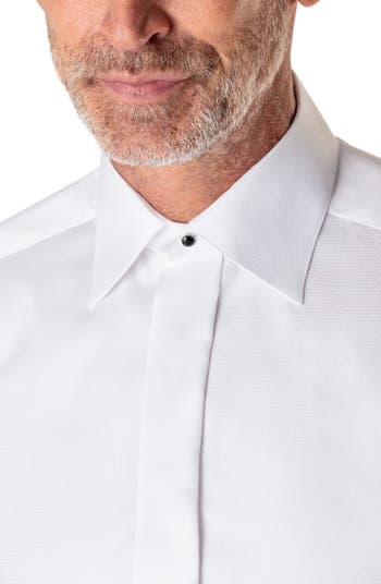 Contemporary Fit Cotton Tuxedo Shirt