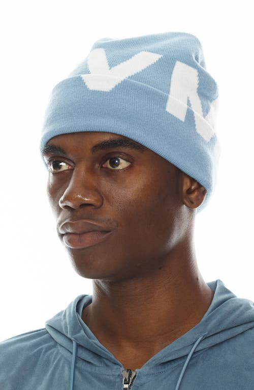 Hvman Knit Cap In Dusk Blue