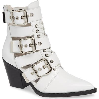 Jeffrey Campbell Caceres Bootie- White