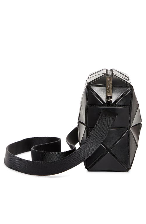 Shop Bao Bao Issey Miyake Cuboid Crossbody Bag In Matte Black