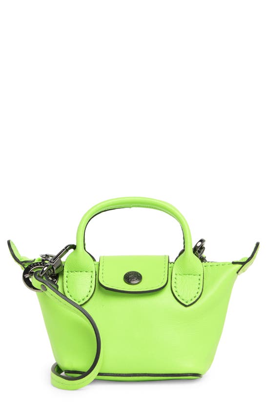 Longchamp Le Pilage Small Crossbody Bag In Green