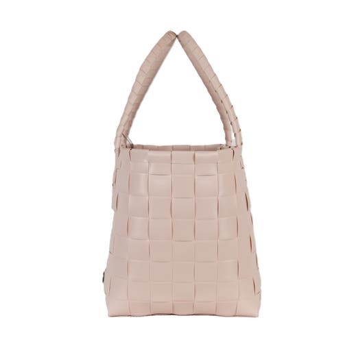 Handed By Paris Recycled Plastic Tote Bag In Nude