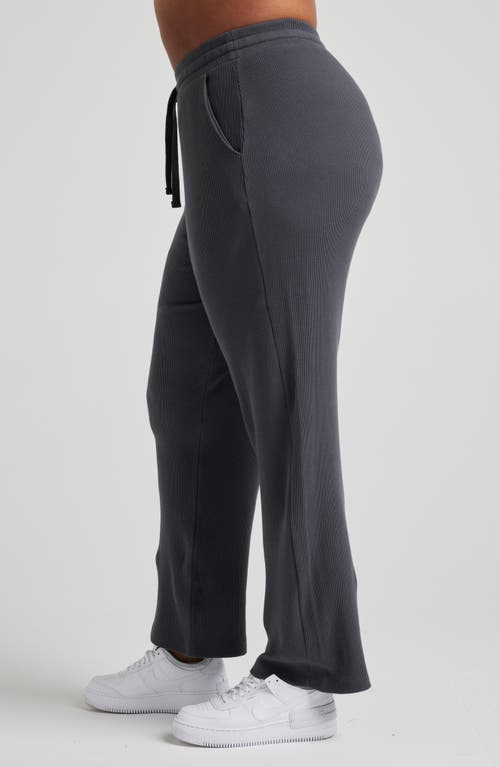 Shop Losano Drawstring Pant In Charcoal