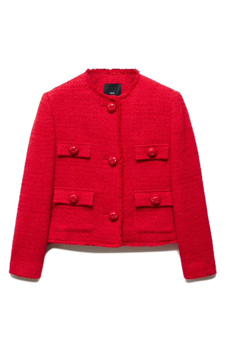 MANGO Tweed Jacket | Nordstrom