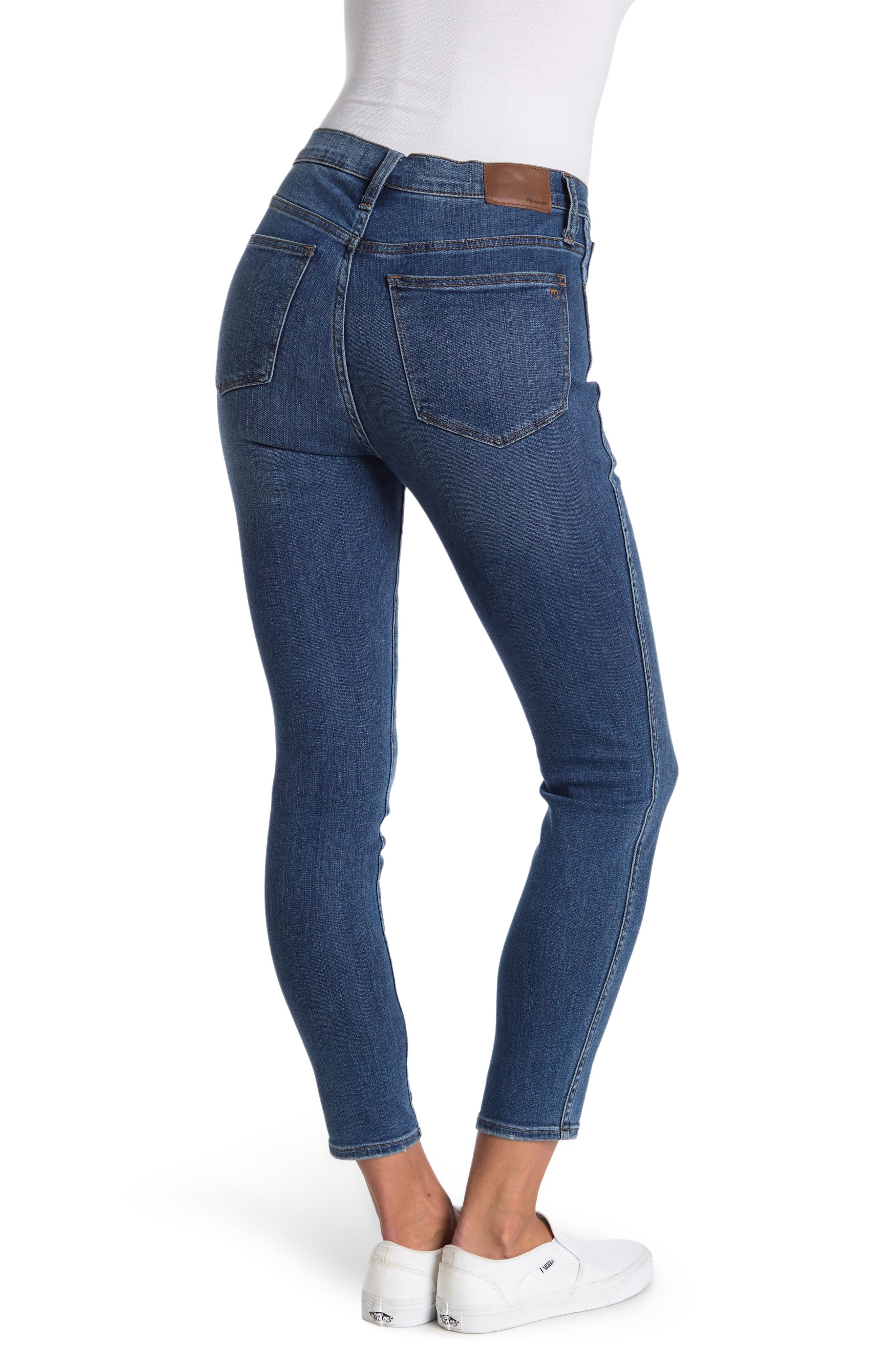 Madewell High Rise Skinny Jeans 