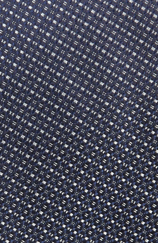 Shop Calvin Klein Moxy Textured Tie In Navy