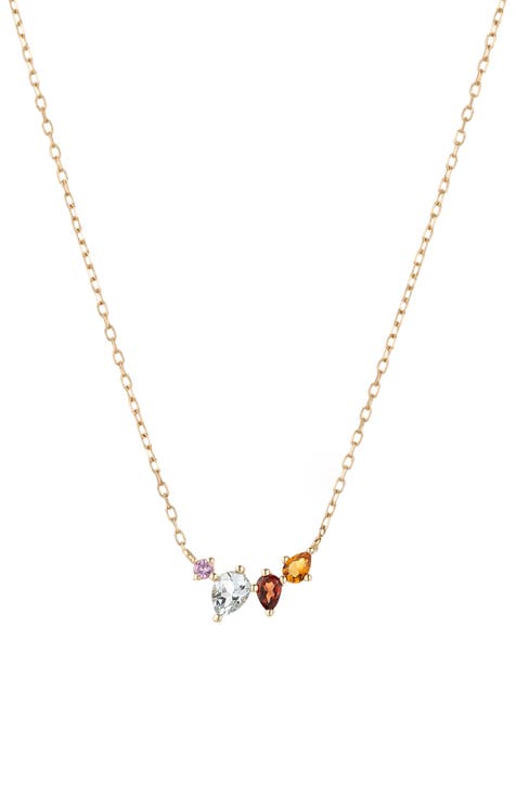 Nordstrom rose gold deals necklace