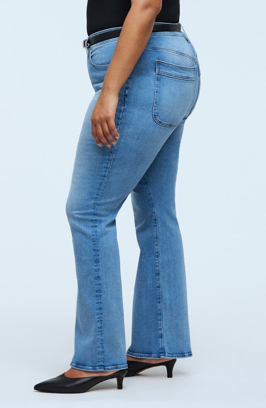 Shop Madewell Kick Out Crease Edition Jeans In Merrigan Wash