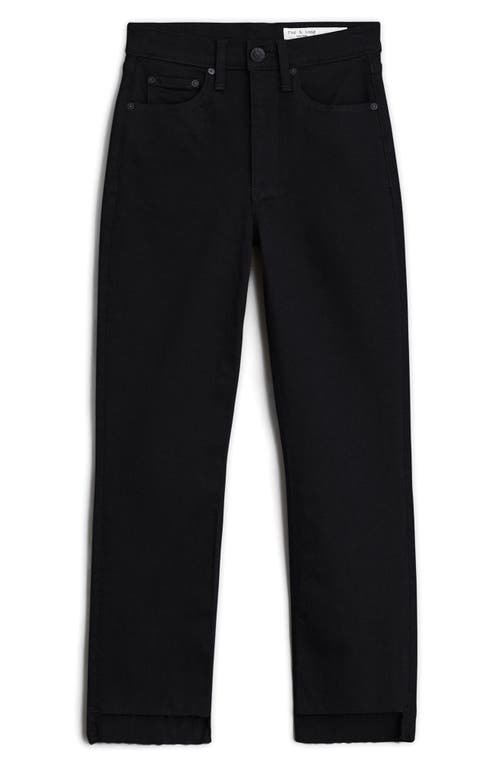 Rag & Bone Wren Slim Jeans In Black