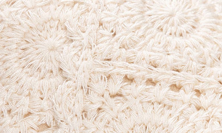 Dirty Laundry Tacoma Crochet Slide Sandal In Cream