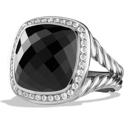David Yurman Albion Ring With Semiprecious Stone And Diamonds