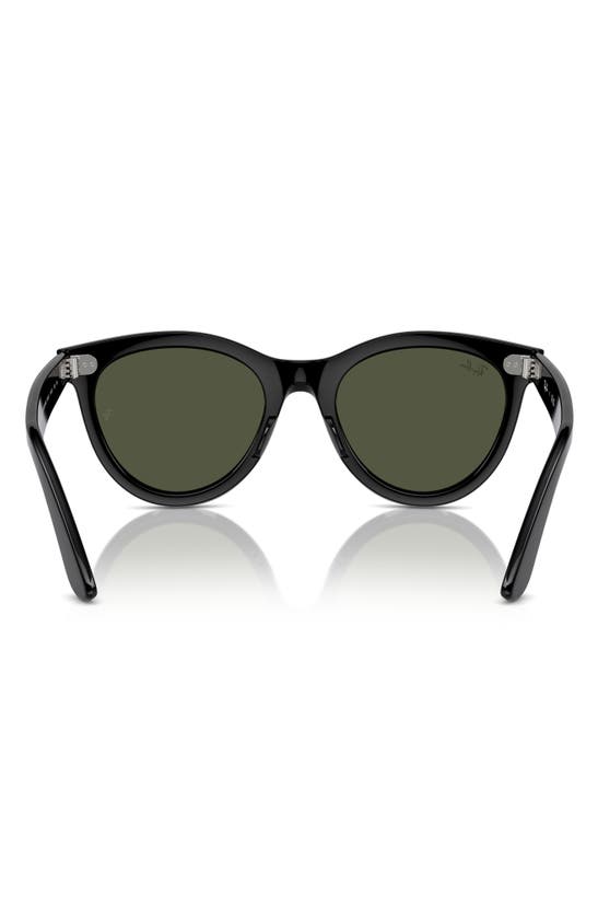 Shop Ray Ban Ray-ban Wayfarer Way 54mm Oval Sunglasses In Black