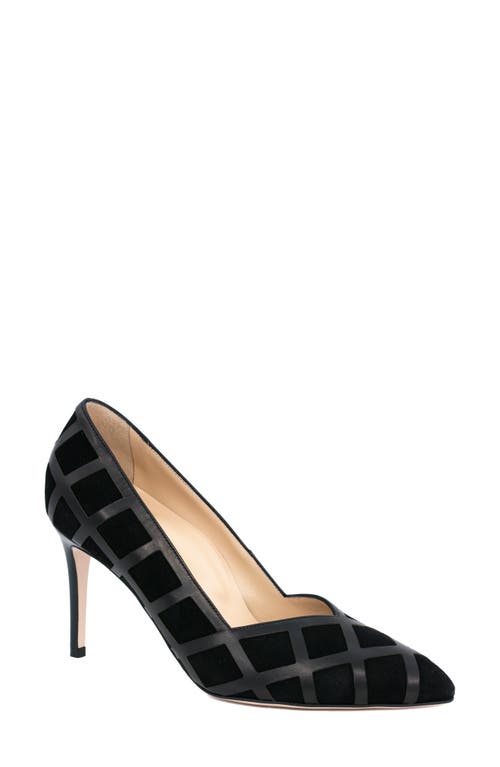 E'MAR Aiden Pointed Toe Pump in Black