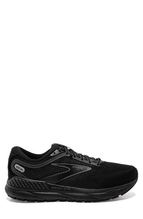 Shop Brooks Beast Gts 23 Running Shoe In Black/gunmetal