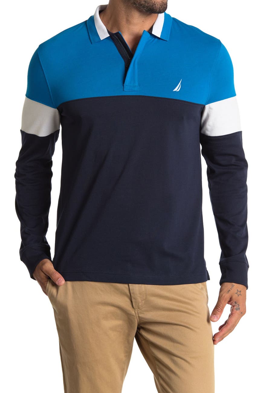 Nautica Long Sleeve Polo
 Nautica Colorblock Long Sleeve Polo