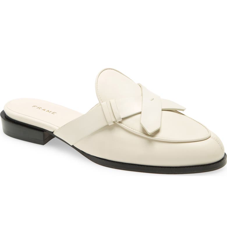 FRAME Le Willoughby Mule, Main, color, OFF WHITE LEATHER
