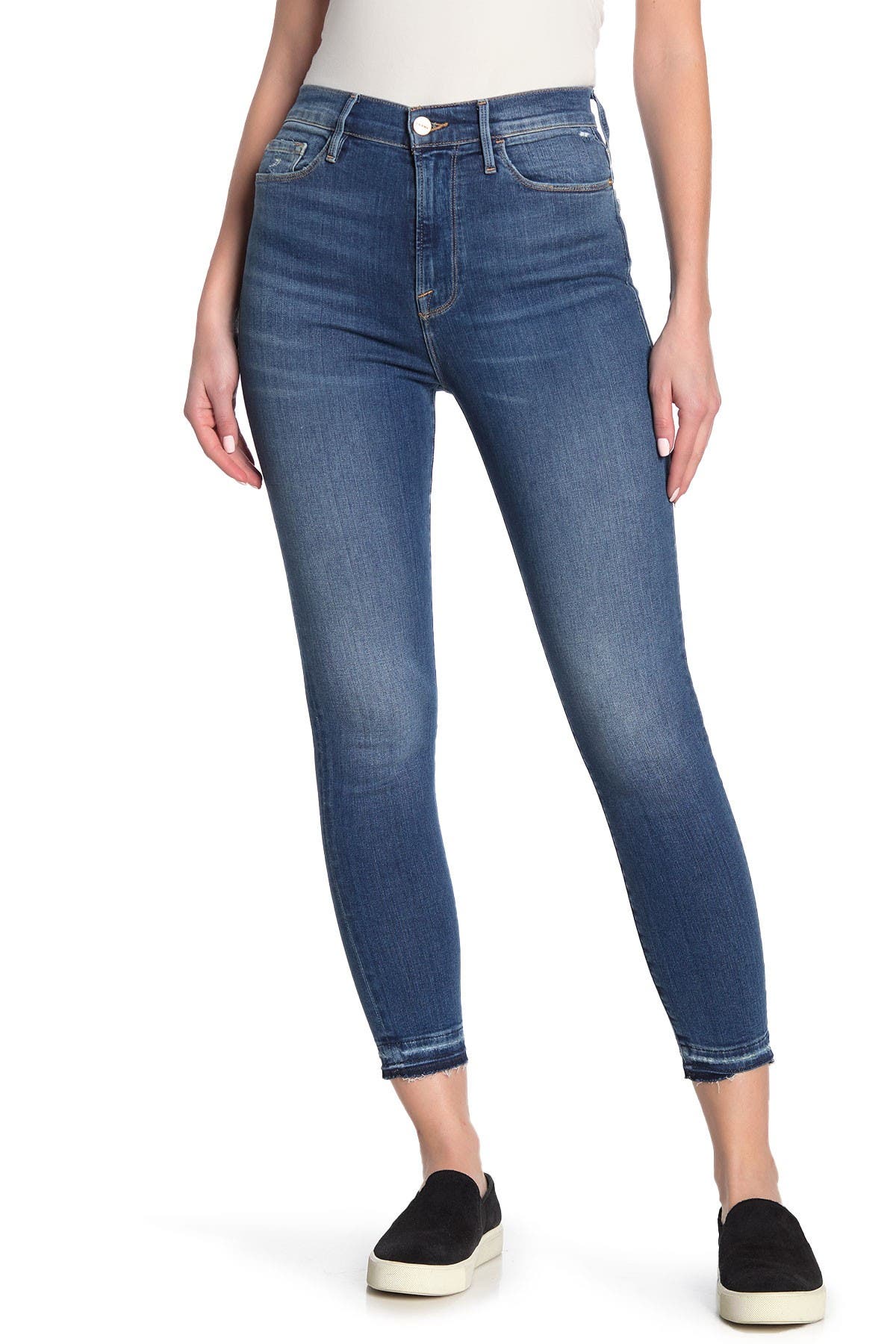 frame ali high rise skinny cigarette jeans
