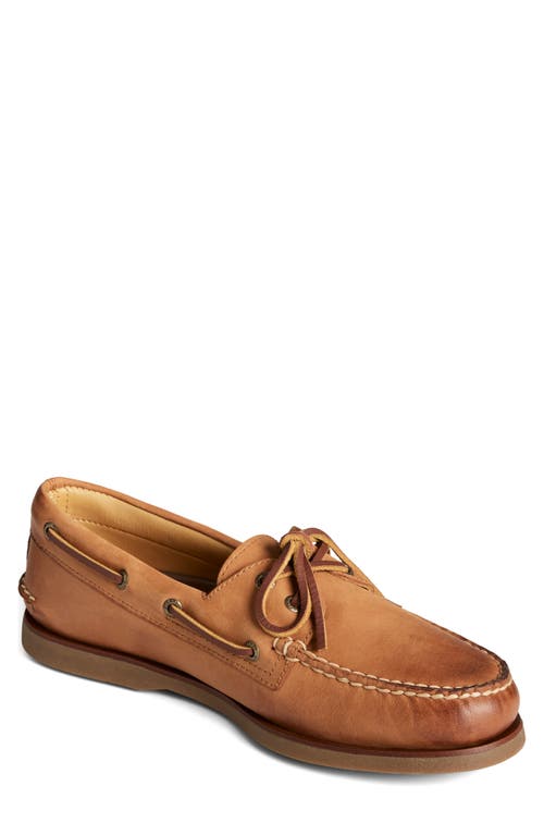 Sperry Gold Cup Original Authentic 2-Eye Boat Shoe Ginger at Nordstrom,