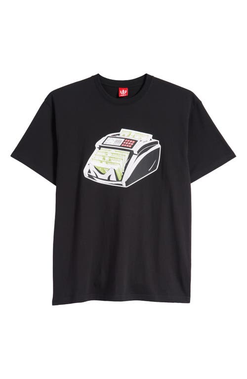 Shop Icecream Count 'em Graphic T-shirt In Black