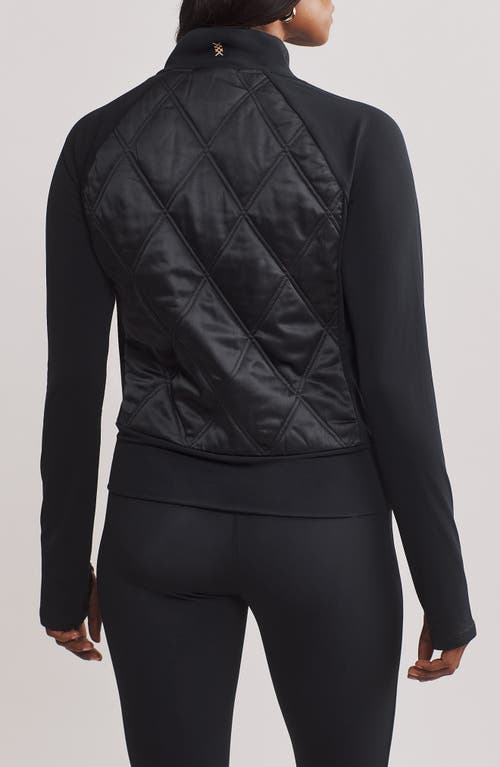 Shop Rhone Alpine Insulated Active Jacket In Black