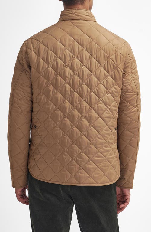 Shop Barbour Lowerdale Quilted Jacket In Light Sandstone/classic