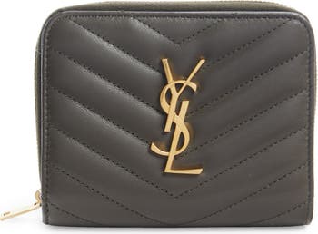 Compact discount wallet ysl