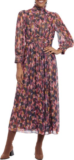 DONNA MORGAN FOR MAGGY Long Sleeve Maxi Dress | Nordstrom