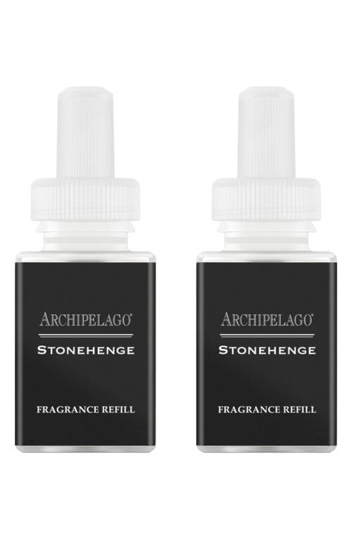 Pura X Archipelago 2-pack Smart Diffuser Fragrance Refills In Stonehenge