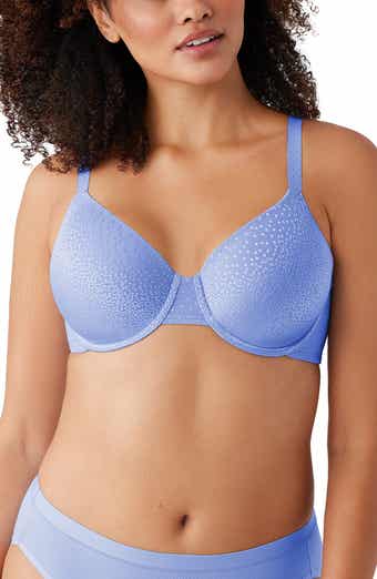 Women's Leading Lady 5211 Luxe Body Side Smoothing Wirefree T-Shirt Bra  (Black 50F)