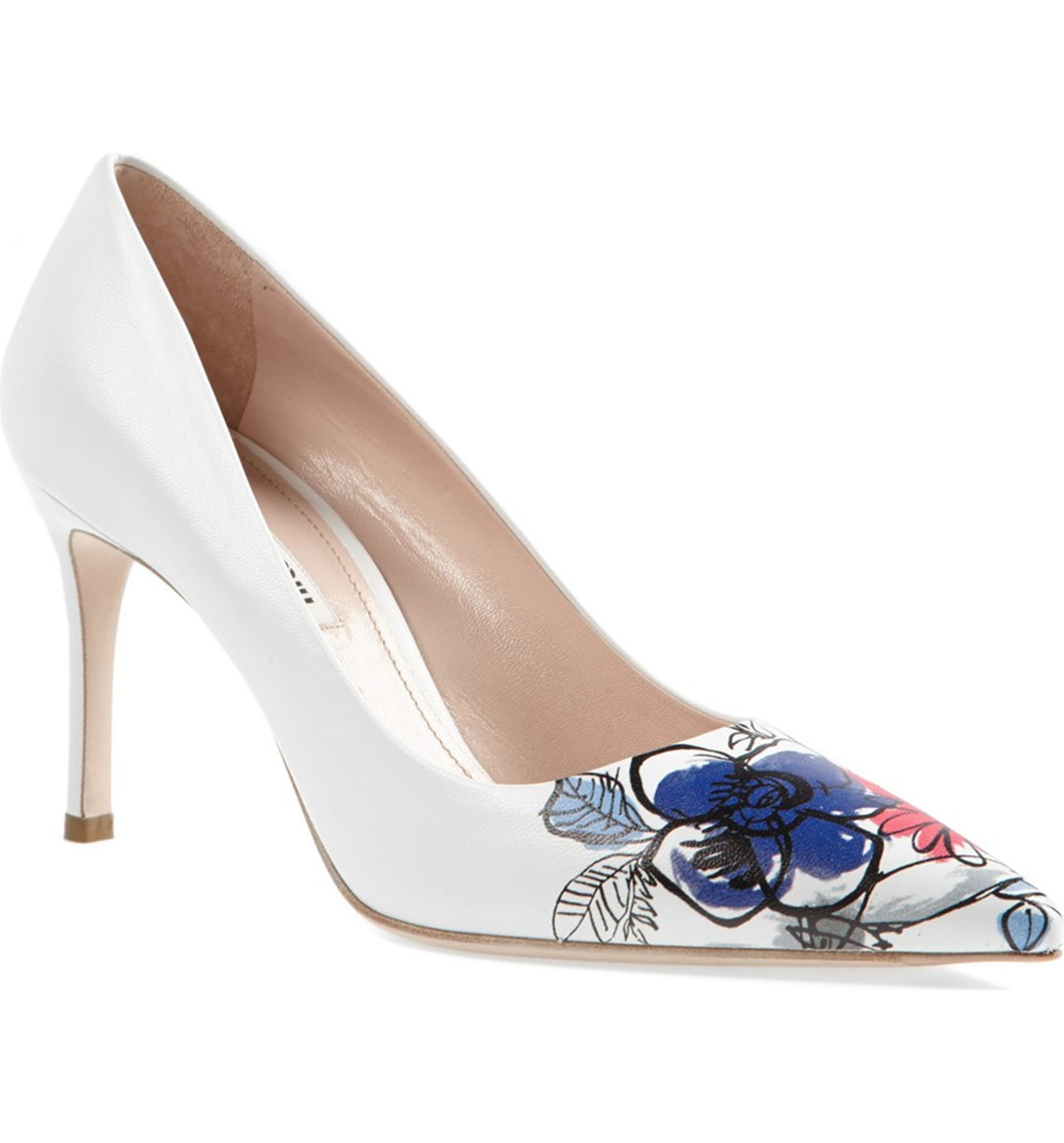 Miu Miu Floral Pump | Nordstrom
