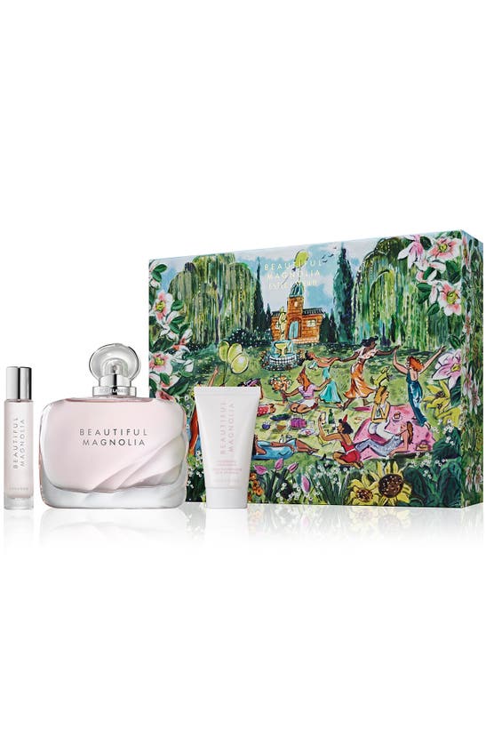 Shop Estée Lauder Beautiful Magnolia Gift Set (limited Edition) $186 Value