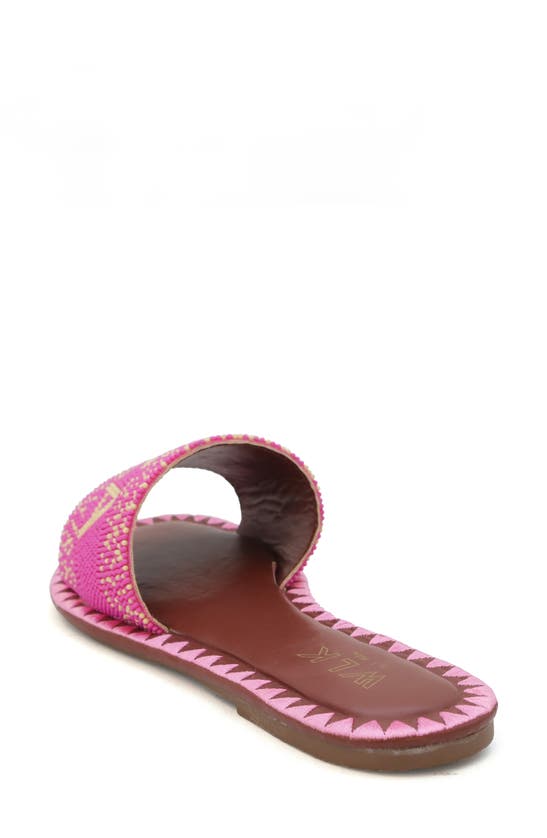 Wlk By S. Miller Natalie Slide Sandal In Pink