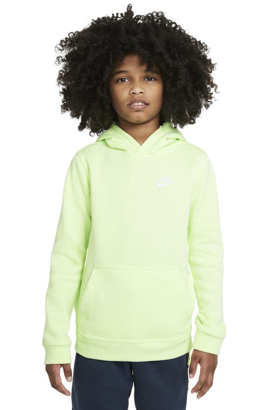 NIKE SPORTSWEAR KIDS' EMBROIDERED LOGO HOODIE,BV3757