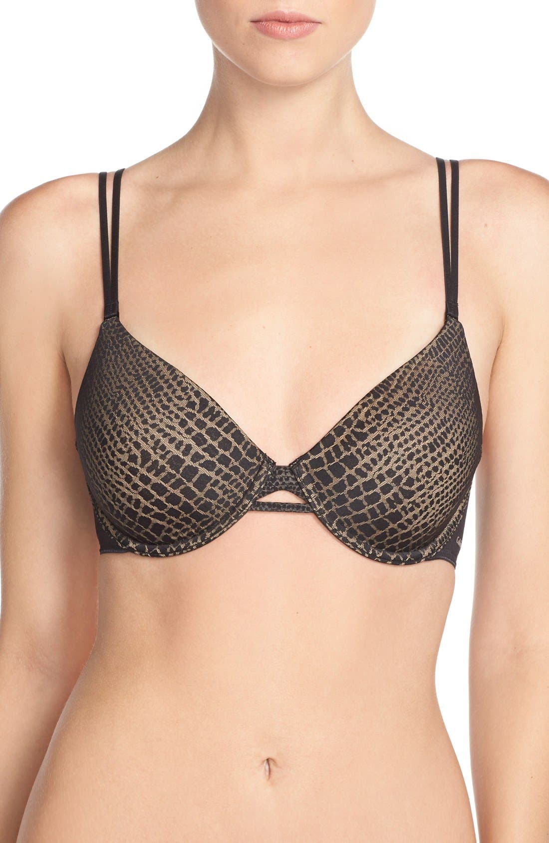 calvin klein full coverage t shirt bra