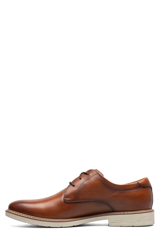 Florsheim Highpoint Plain Toe Derby In Cognac