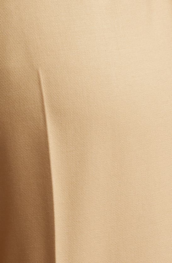 Max Mara Senna Virgin Wool Wide Leg Pants In Honey