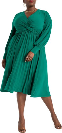 Eloquii store green dress