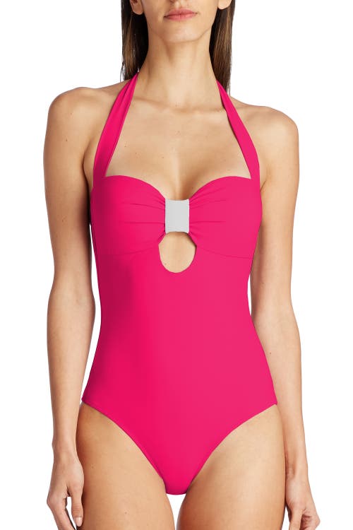 VALIMARE VALIMARE SICILY BOW-STYLE ONE-PIECE SWIMSUIT