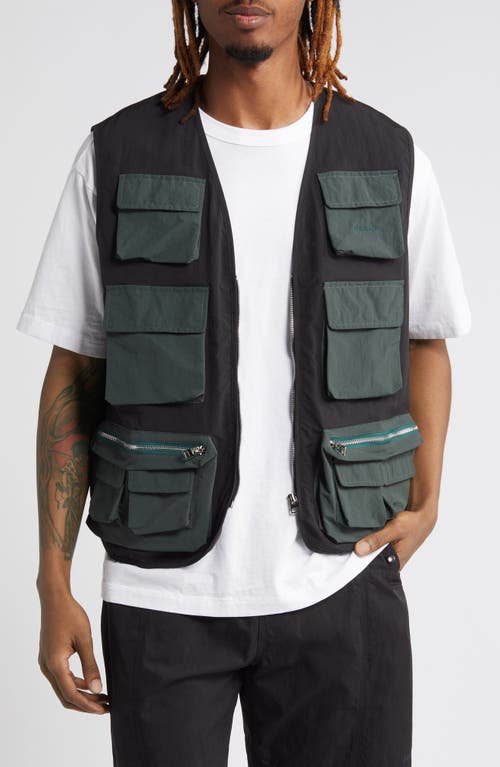 Langley Multipocket Vest in Black