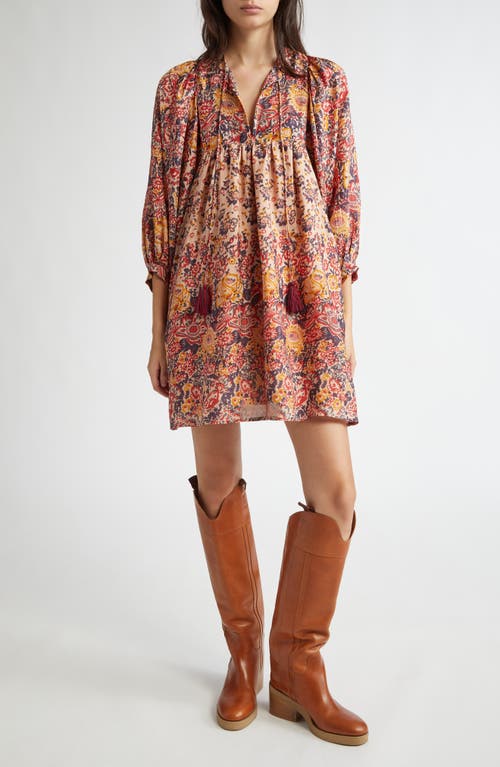 Shop Mille Daisy Long Sleeve Dress In Toulouse