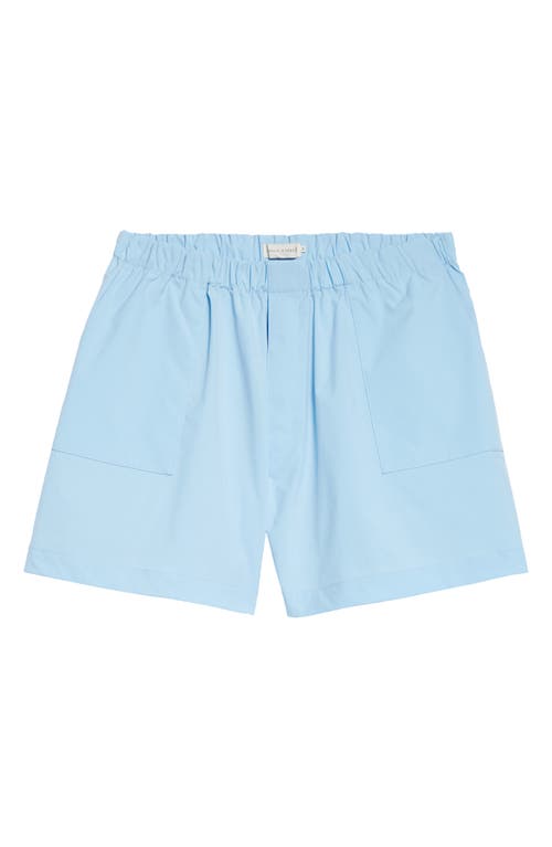 Mackintosh Relaxed Fit Water Repellent Plain Captain Shorts in Blue