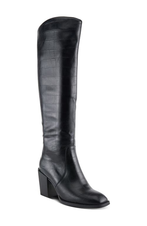 Shop Azura By Spring Step Bestilmihart Over The Knee Boot In Black