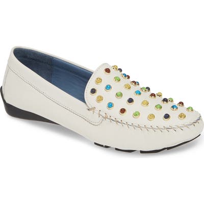 Robert Zur Misto Moccasin Loafer- White