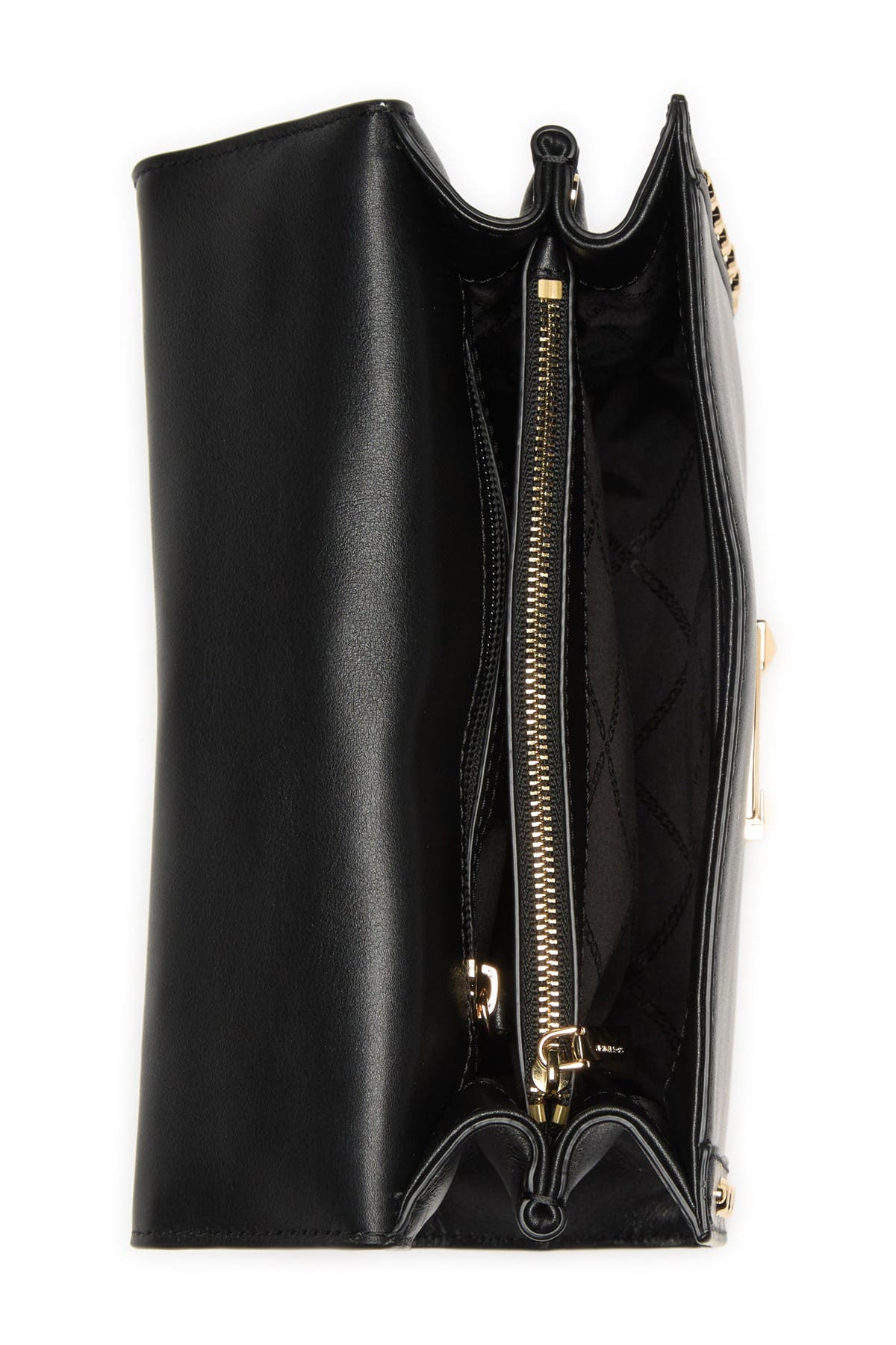 michael michael kors whitney chevron studded shoulder bag